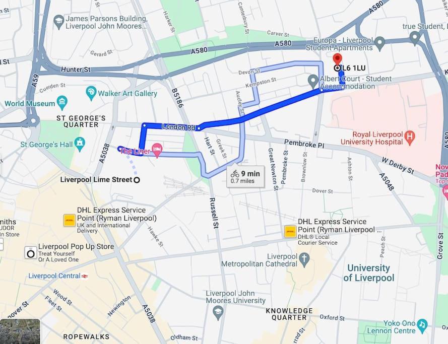 Penthouse - Liverpool City Centre - Nhs Stays - Liverpool Royal Hospital Ngoại thất bức ảnh